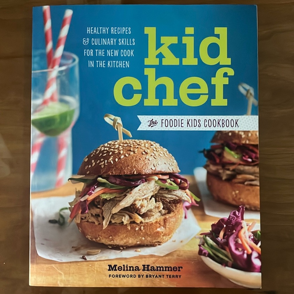 Kid Chef cookbook for kids by Melina Hammer